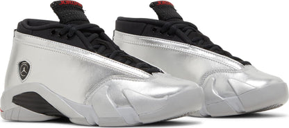 Air Jordan Women's Retro 14 'Metallic Silver' Sneakers