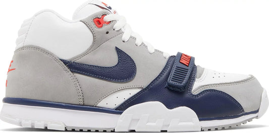 Nike Men's Air Trainer 1 'White Midnight Navy Medium Grey' Sneakers