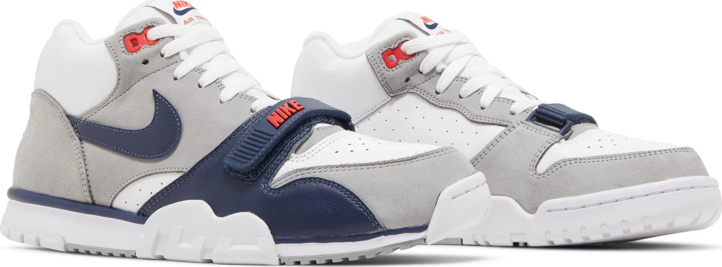 Nike Men's Air Trainer 1 'White Midnight Navy Medium Grey' Sneakers