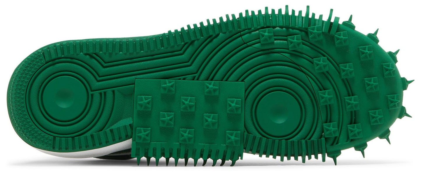 Nike Men's Air Force 1 Mid 'Off-White Pine Green' Sneakers