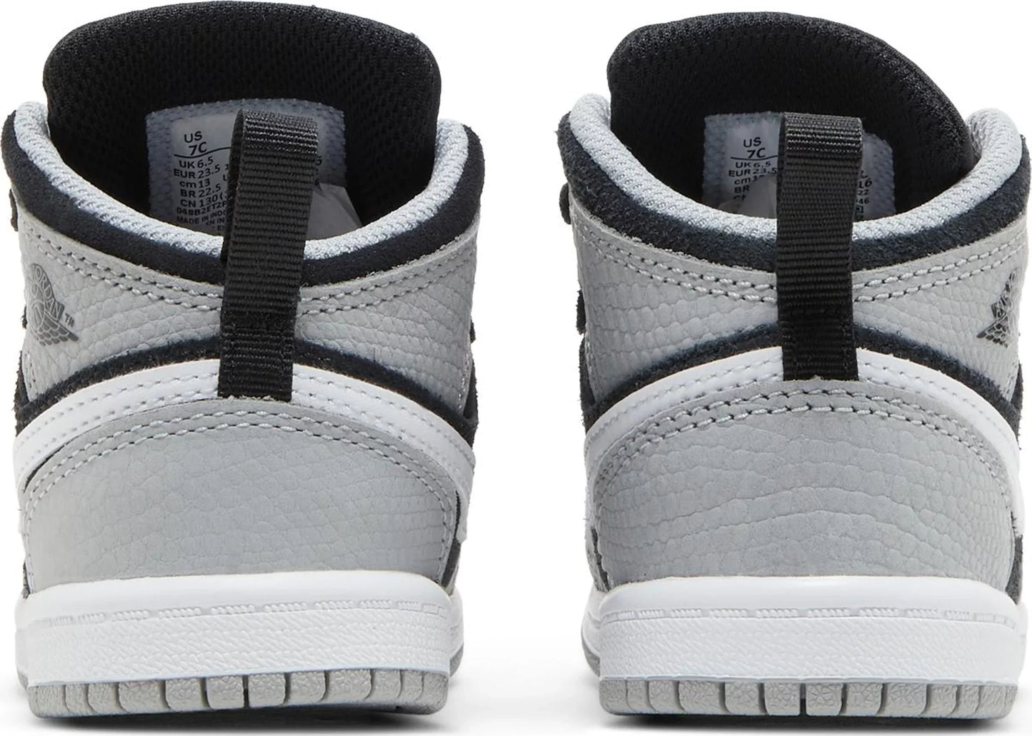 Air Jordan Toddlers Retro 1 Mid Se 'Elephant Print' Td Sneakers