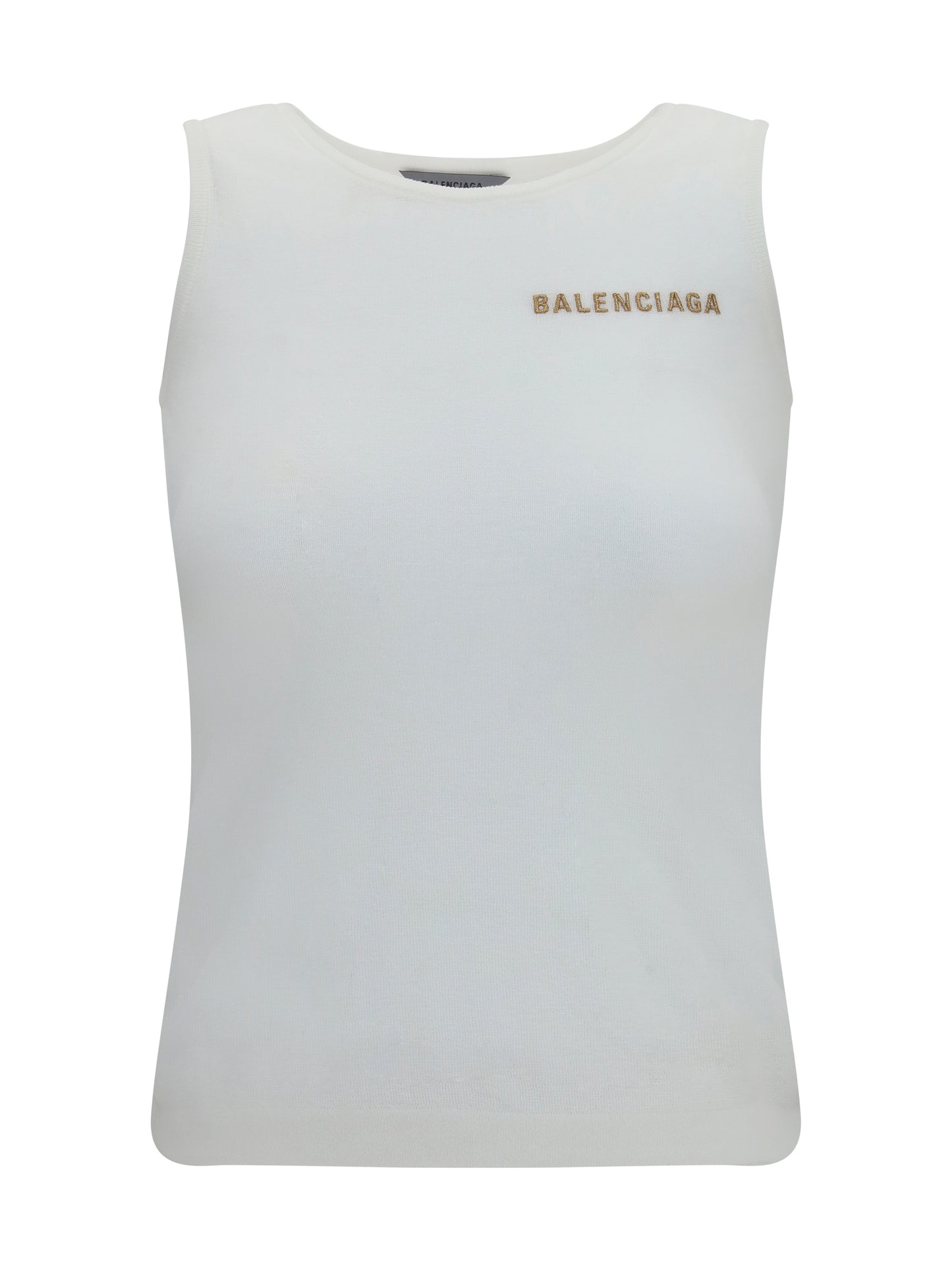 Logo Tank Top White