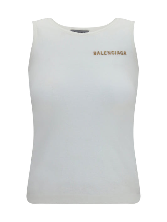 Logo Tank Top White