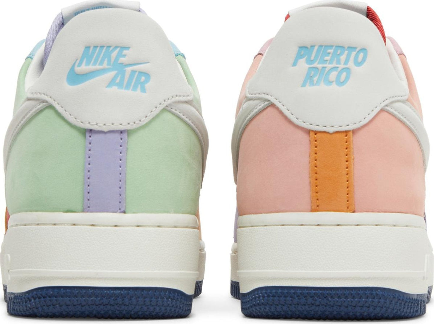 Nike Men's Air Force 1 Low 'Puerto Rico Boricua' Sneakers
