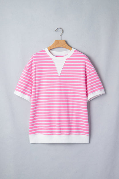 Threaded Pear Keira Short Sleeve Loose Top