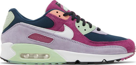 Nike Men's Air Max 90 Nrg 'Light Bordeaux Armory Navy' Sneakers