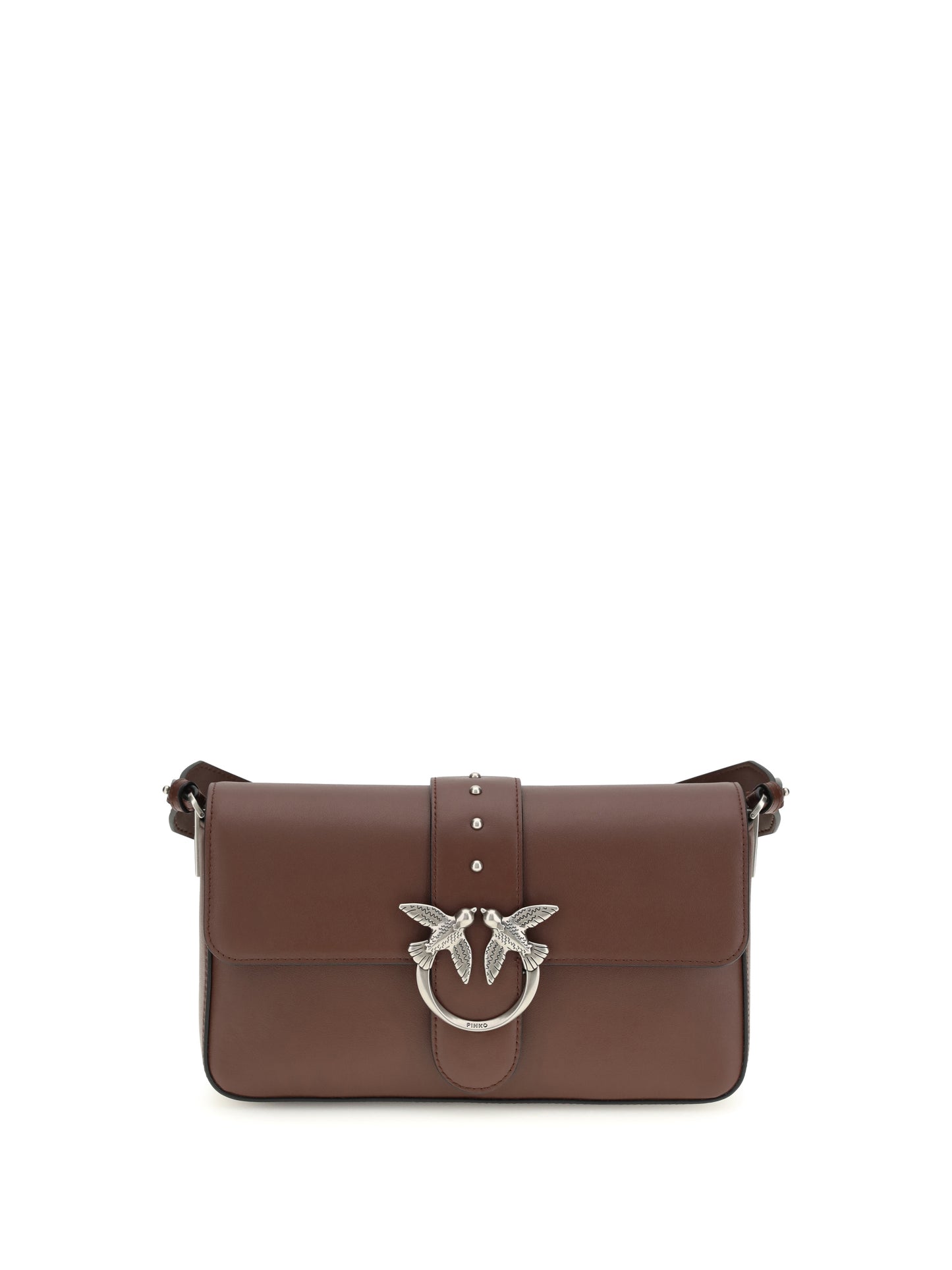 Shoulder Bag Love One Wine Red/Old Silver