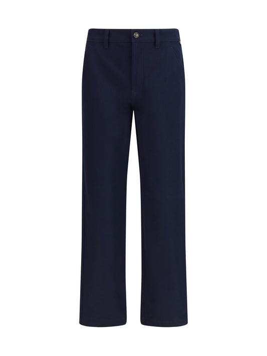 Chino Pants Cotton Twill Navy