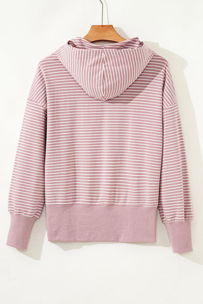 Threaded Pear Addilyn Shoulder Loose Fit Hoodie