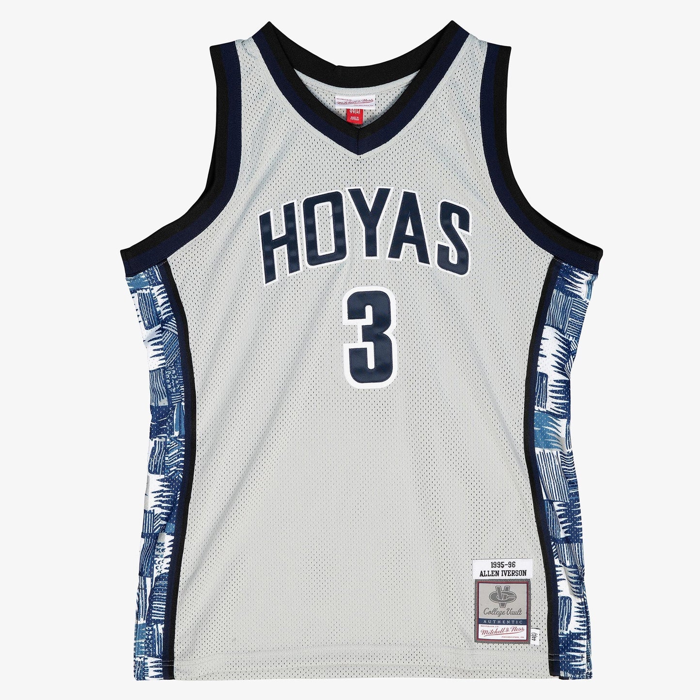 Mitchell & Ness Men's Ncaa Authentic Jersey Ncaa Georgetown 1995 Allen Iverson Jerseys