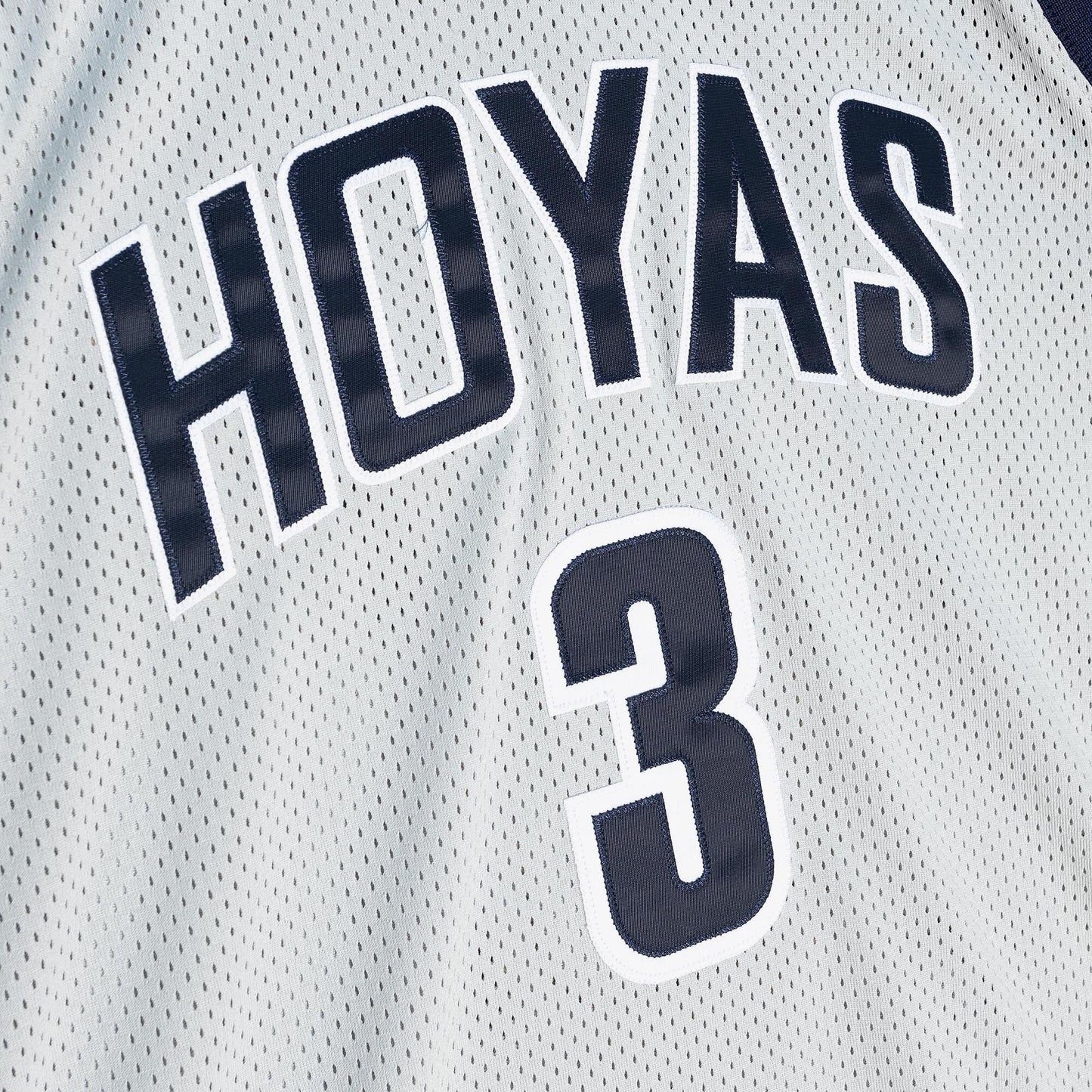 Men's Mitchell & Ness Ncaa Authentic Jersey Ncaa Georgetown 1995 Allen Iverson