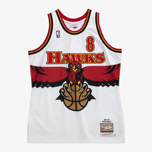 Mitchell & Ness Men's NBA Authentic Jersey Hawks 1995 Steve Smith