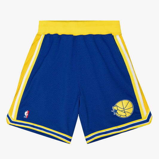 Mitchell & Ness Men's NBA Authentic Road Shorts Warriors 95-96