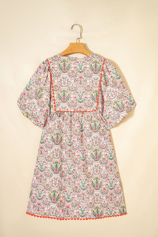 Threaded Pear Shaina Loose Mini Dress