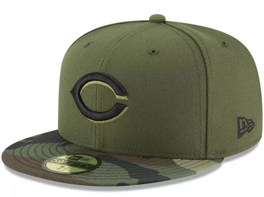New Era Men's MLB Cincinnati Reds 5950 On Field Fitted