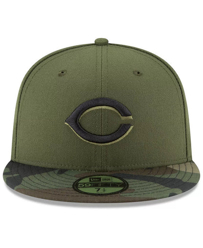 New Era Men's MLB Cincinnati Reds 5950 On Field Fitted