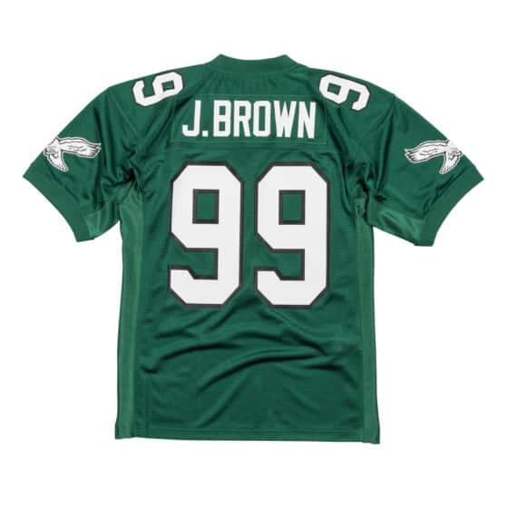 Mitchell & Ness Men's NFL Dark Jersey Eagles 1991 Jerome Brown Jerseys