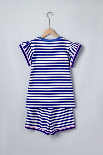 Threaded Pear Xiomara Trim Cap Sleeve Top