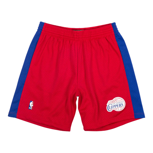 Mitchell & Ness NBA Swingman Los Angeles Clippers 2000-01 Men Shorts University Red