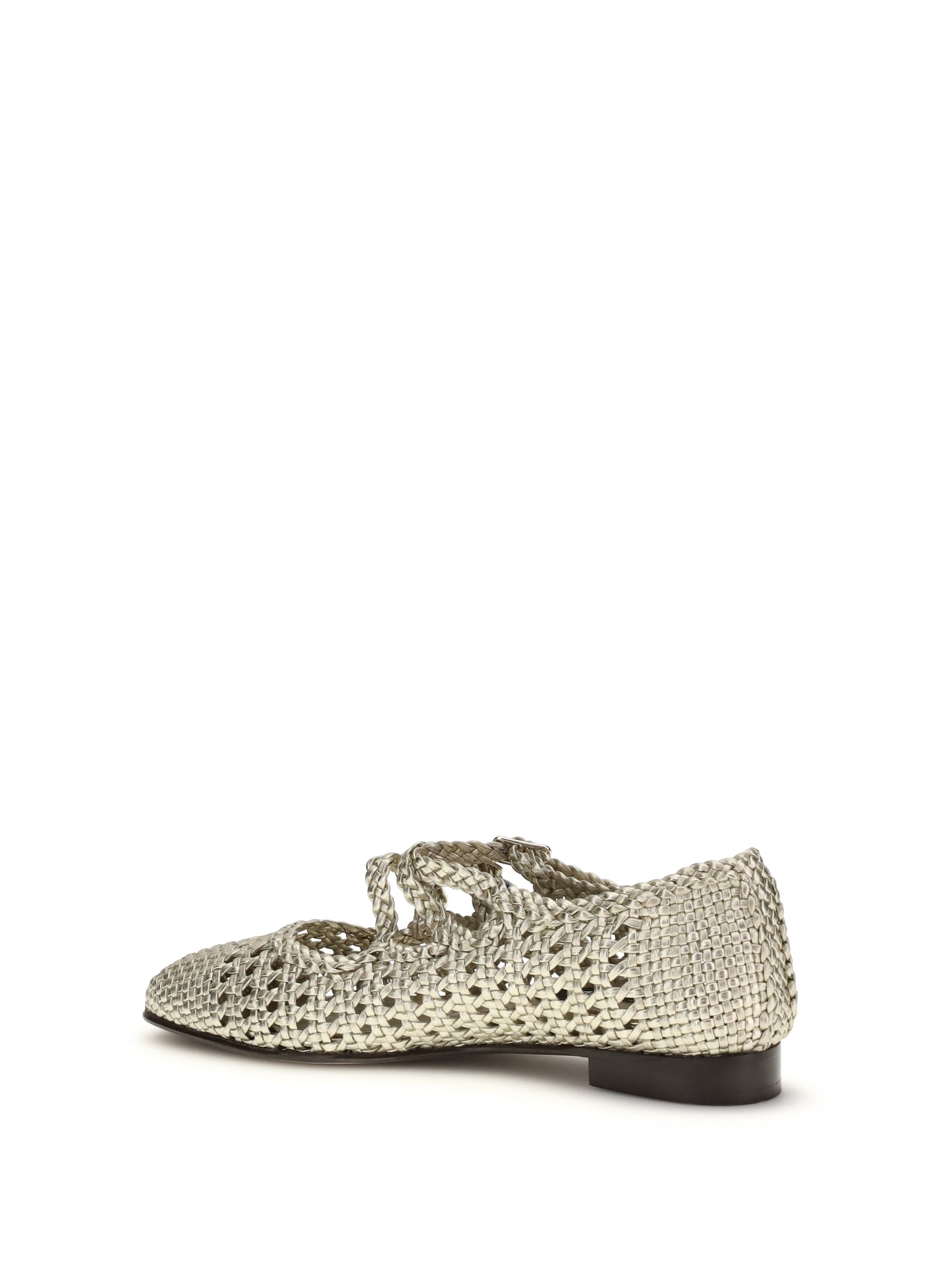 Ballerina Flats Ariana Platinum