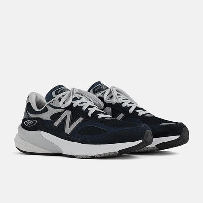 New Balance Made in USA 990v6 Men's Sneakers — Navy Suede Low-Top