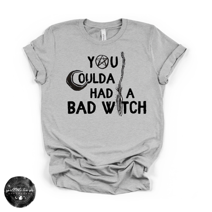 You Coulda Had a Bad Witch Tee | Witchy Graphic T-Shirt