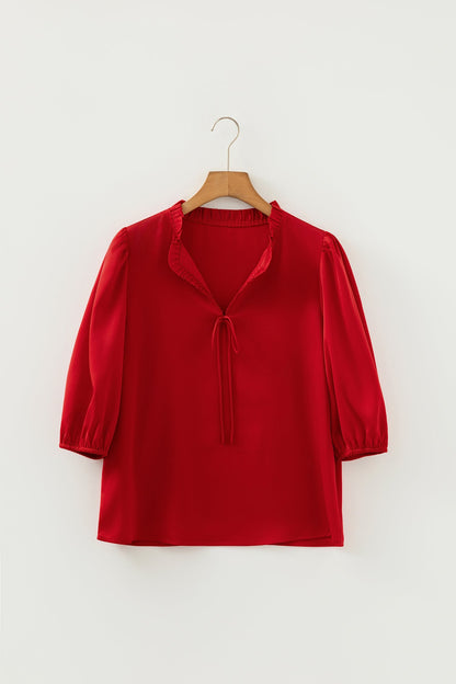 Threaded Pear Paislee 3 4 Sleeve Blouse