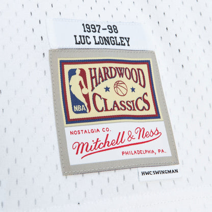 Mitchell & Ness Men's NBA White Jersey Bulls 1997 Luc Longley Jerseys