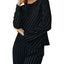BLKLS-BLACK LUREX STRIPE