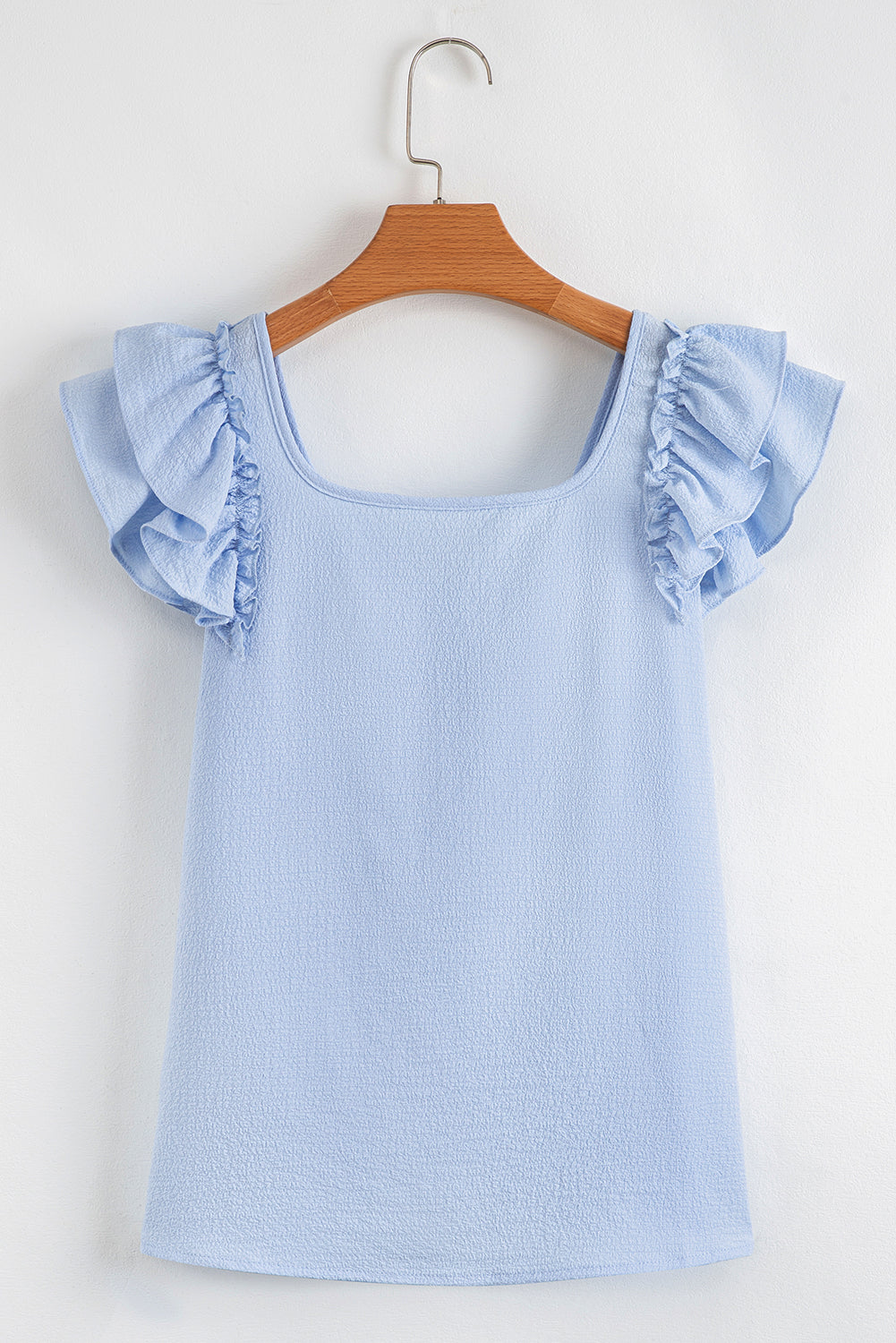 Threaded Pear Katelyn Textured Bow Knot Blouse