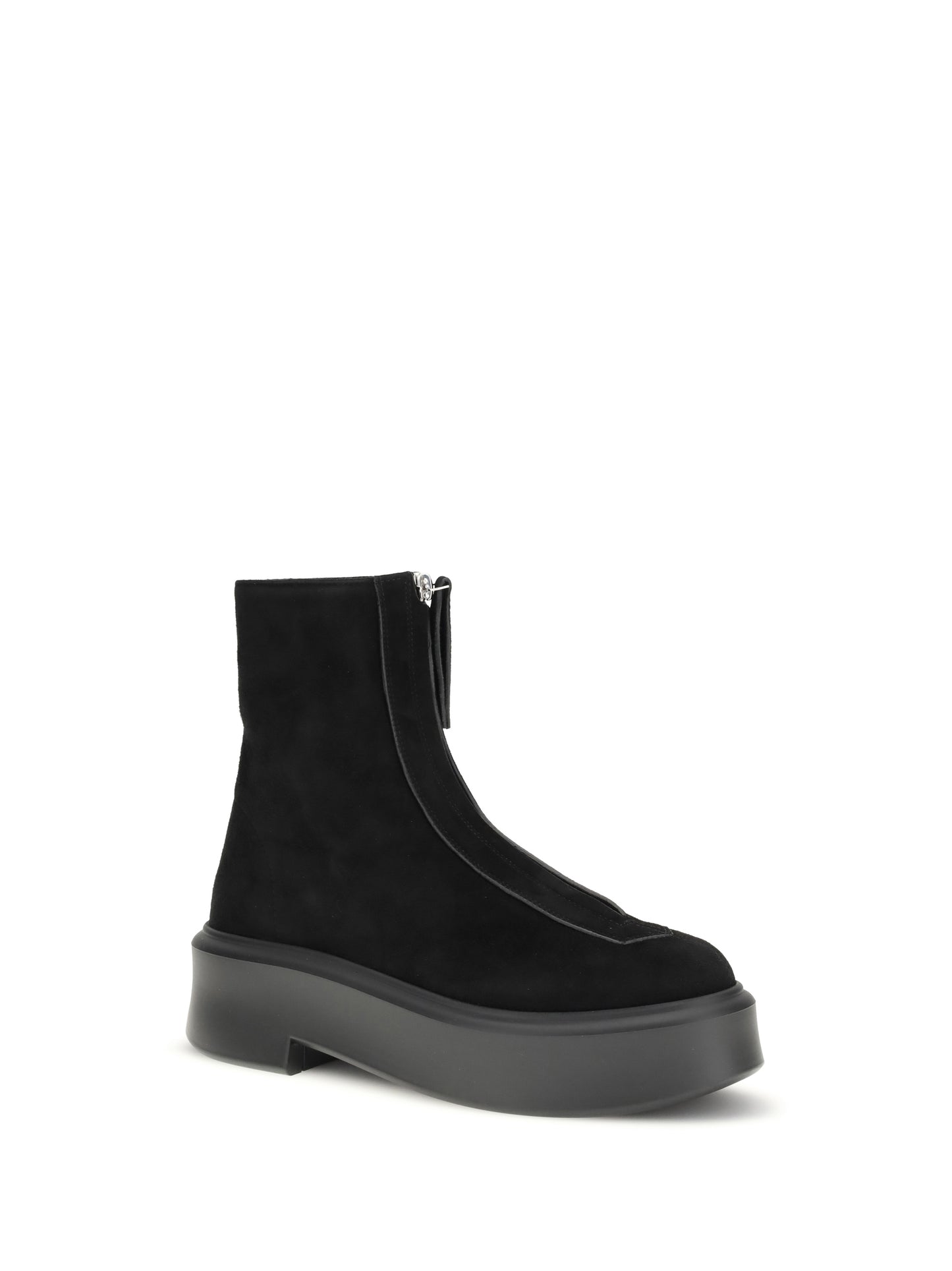 Leather Boots Black Calf