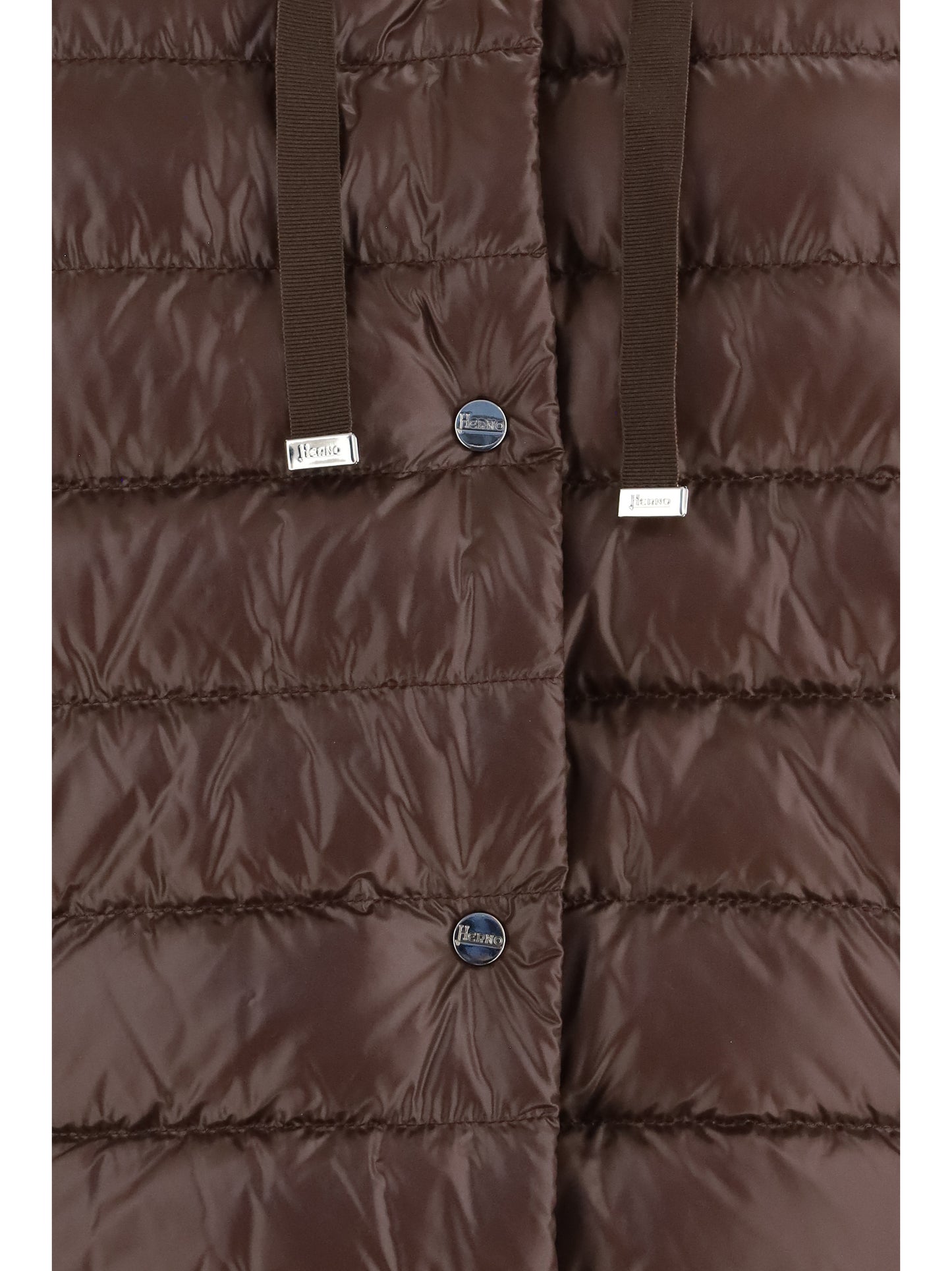 Down Jacket With Wool Sleeves