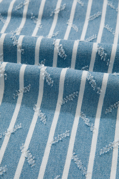 Threaded Pear Angel Ruffled Wide Leg Overalls