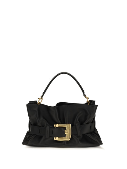 Handbag Anthem Black Calf Leather