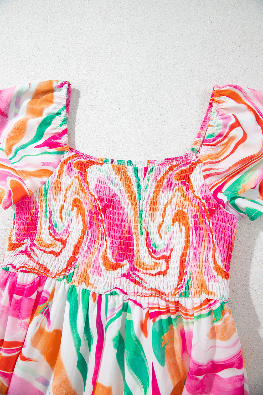 Threaded Pear Avery Smocked Bust Maxi Dress