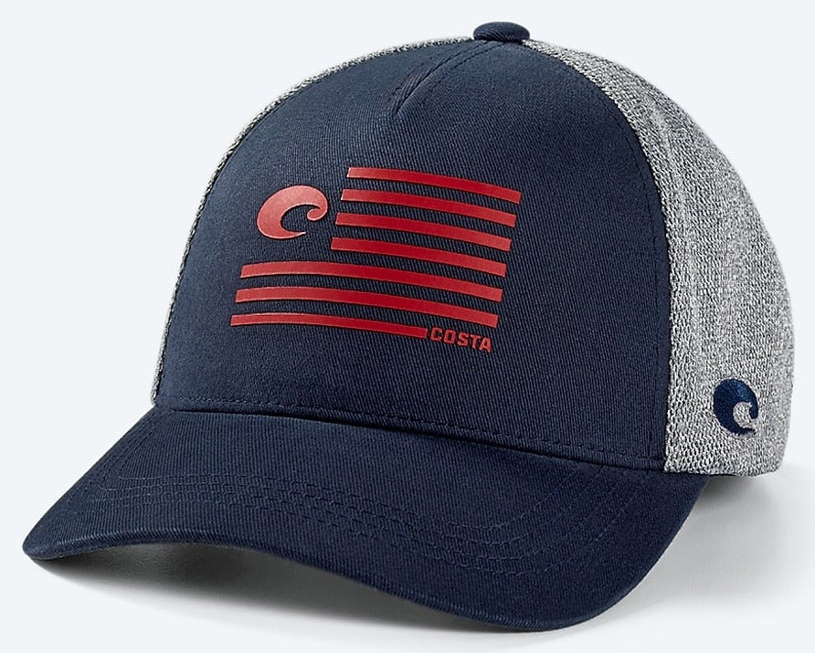 Men's Costa Costa Twill Trucker Pride Logo