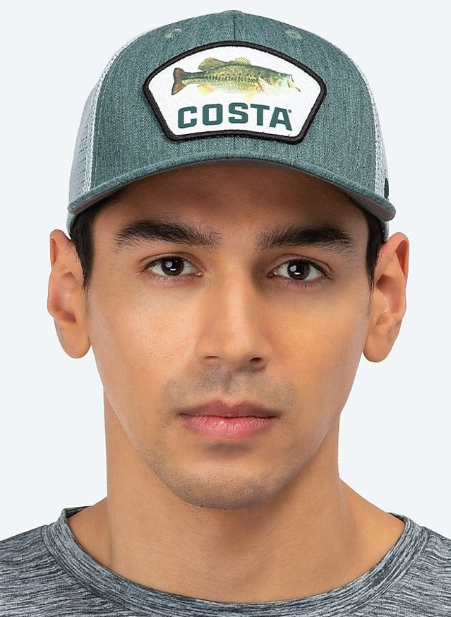 Men's Costa Costa Xl Fit Trucker Patch Bass