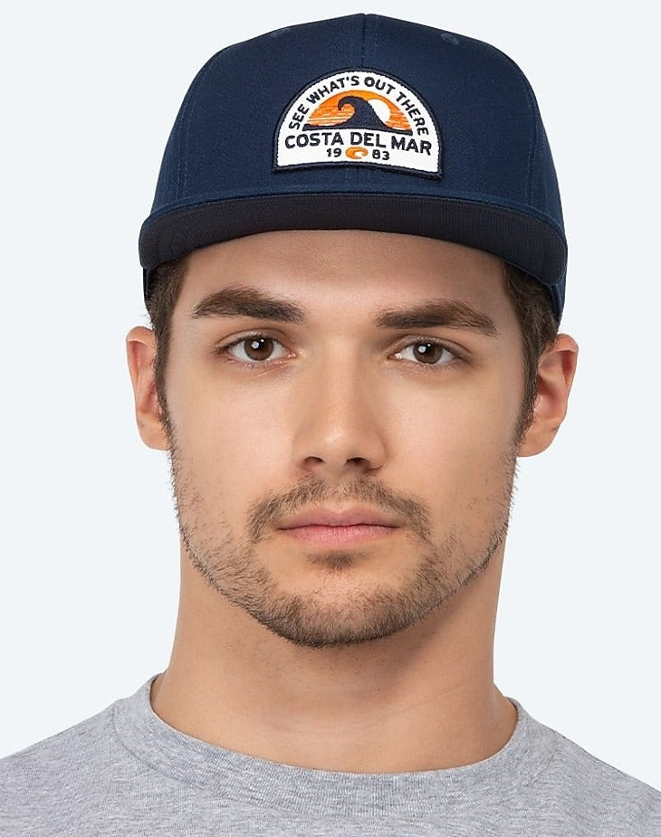 Men's Costa Maverick Flat Brim Snapback