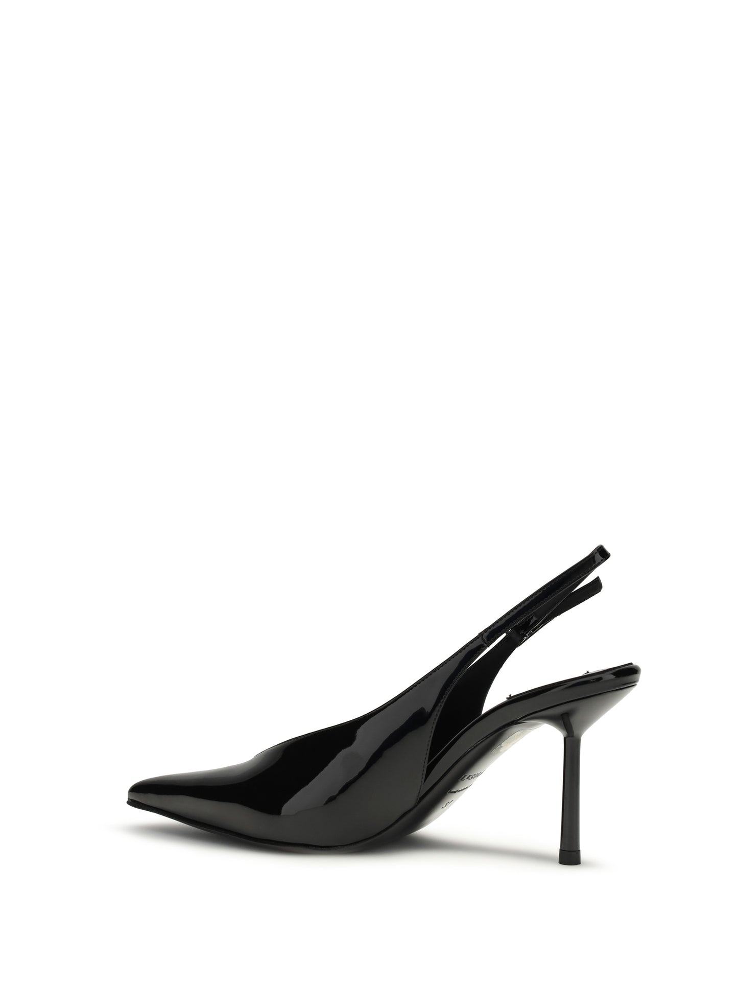 Slingback Pumps Clivage Black Patent