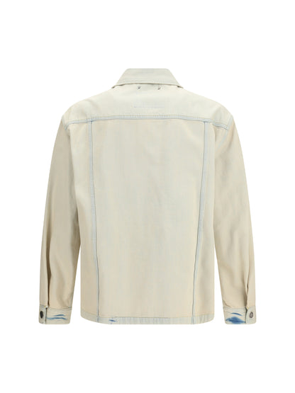 Denim Jacket Work Light Sand