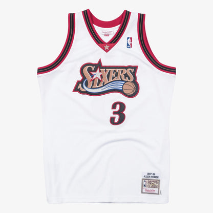 Mitchell & Ness Men's NBA Authentic Jersey 76Ers 1997 Allen Iverson Jerseys