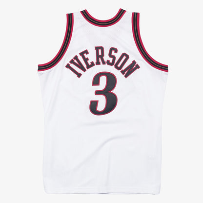 Mitchell & Ness Men's NBA Authentic Jersey 76Ers 1997 Allen Iverson Jerseys