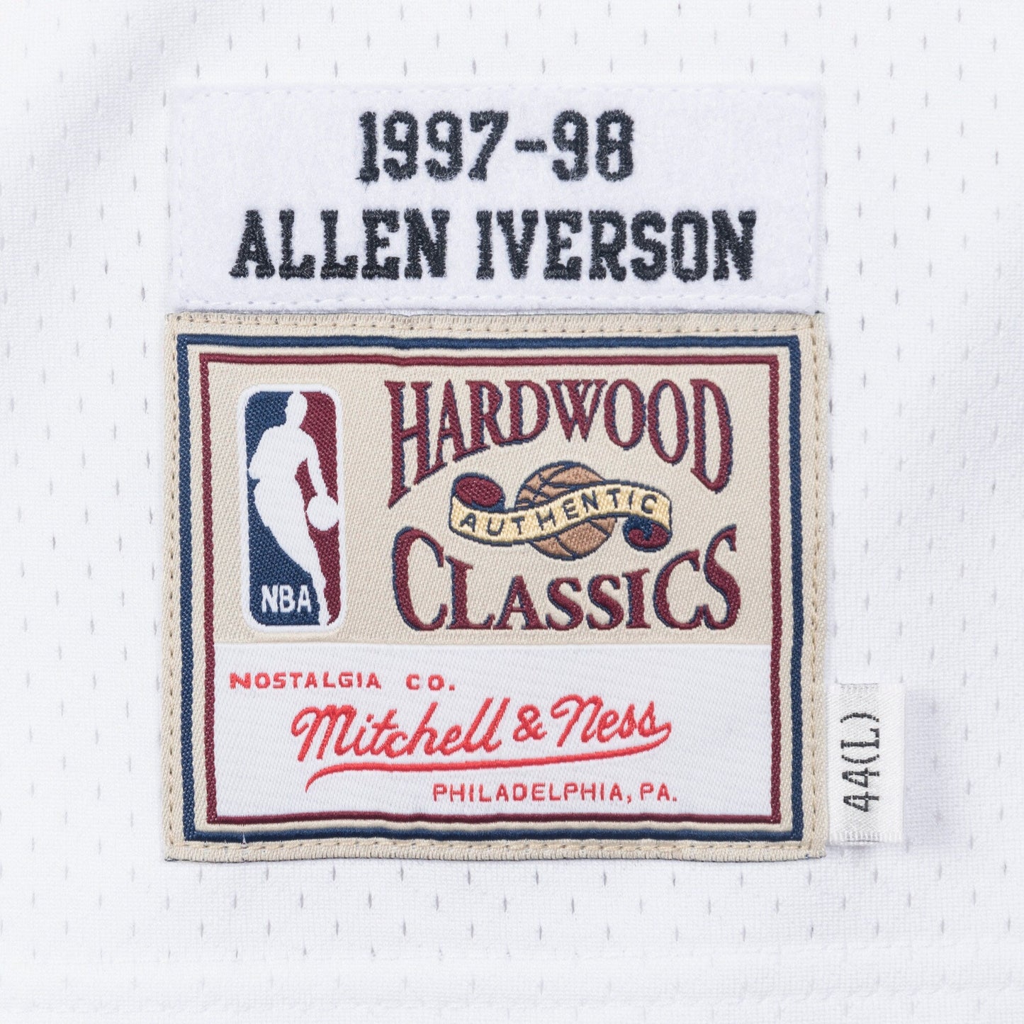 Mitchell & Ness Men's NBA Authentic Jersey 76Ers 1997 Allen Iverson Jerseys