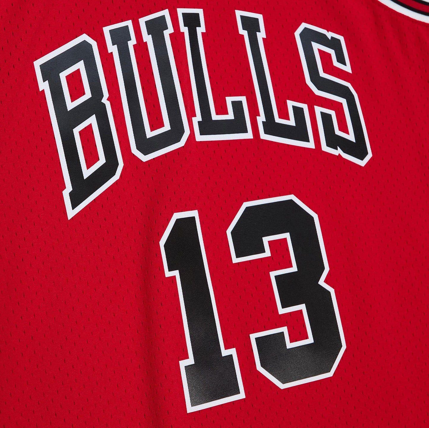 Mitchell & Ness Men's NBA Dark Road Jersey Bulls 1997 Luc Longley Jerseys