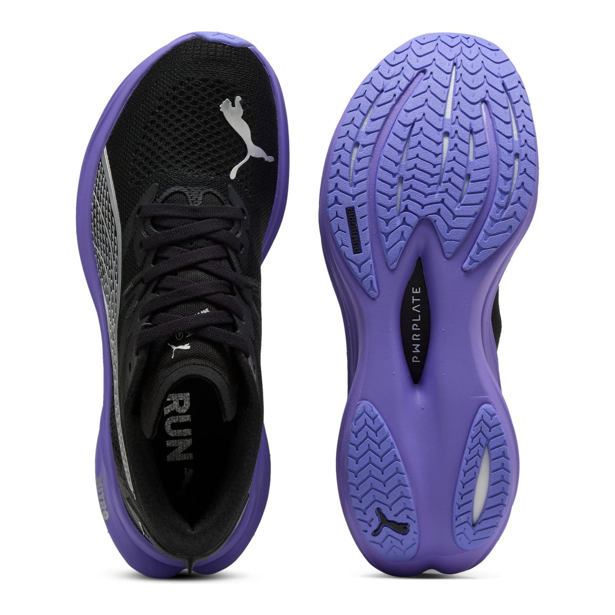 PUMA Deviate Nitro 3 Women's Running Shoes — PUMA Black/Dark Amethyst