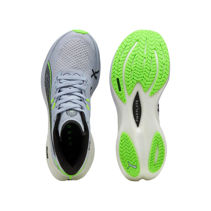 PUMA Deviate Nitro 3 HYROX Women's Running Shoes — Cool Weather/Green Glare