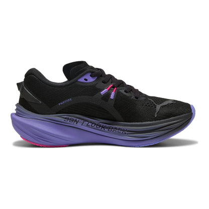 PUMA Deviate Nitro 3 DIGITOKYO Women's Running Shoes — PUMA Black/Fluro Pink
