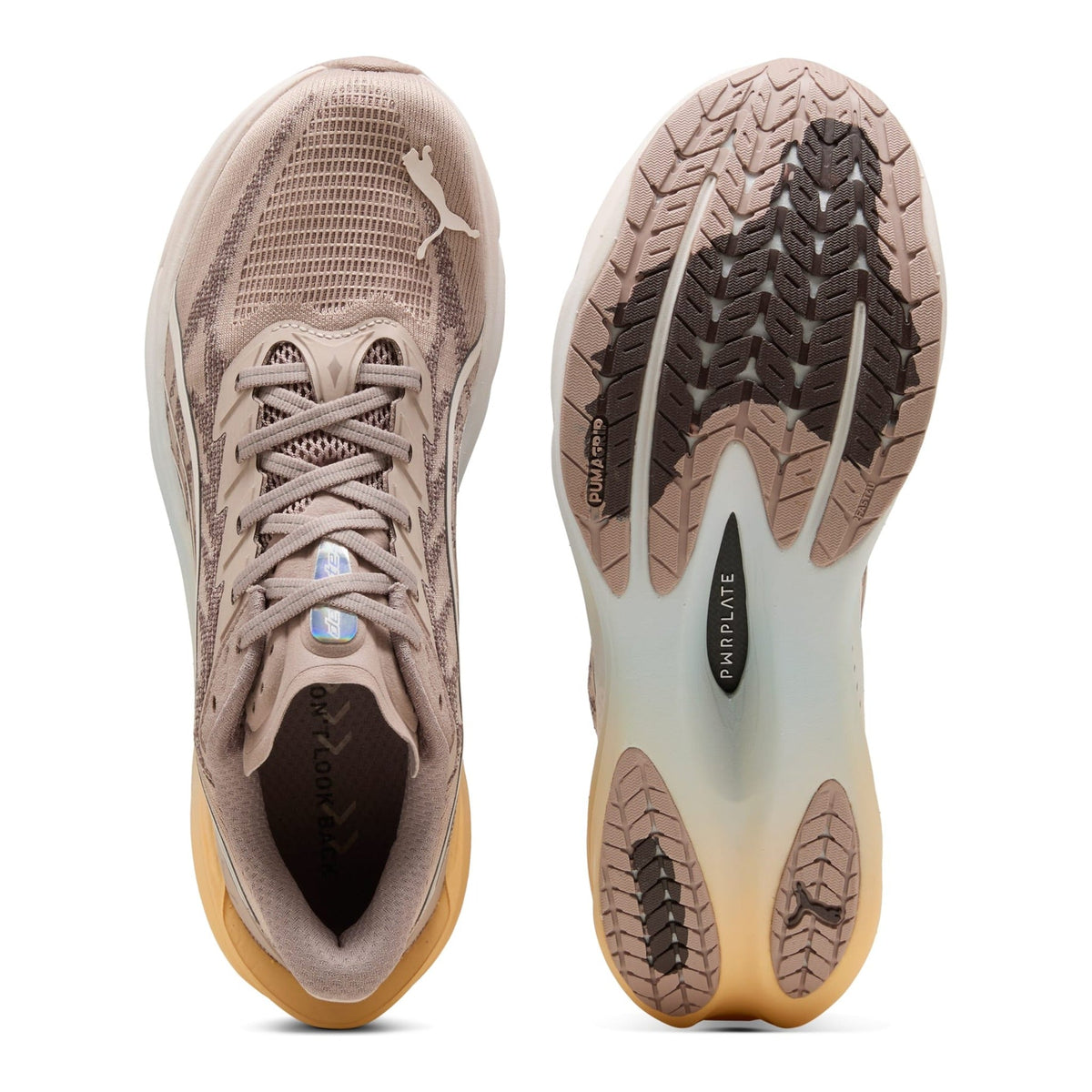 PUMA Deviate Nitro 4 RC Men's Running Shoes — Sandstone/Lucite