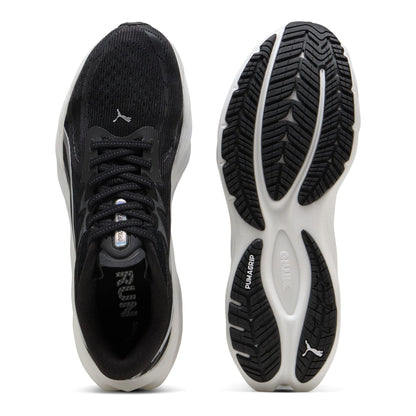PUMA Velocity Nitro 4 Men's Running Shoes — PUMA Black/PUMA Silver