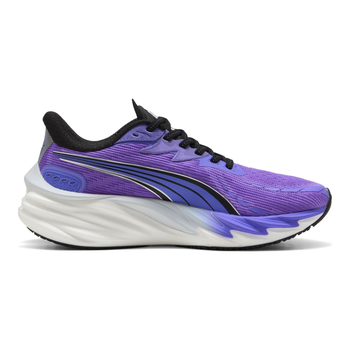 PUMA Velocity Nitro 4 Women's Running Shoes — Dark Amethyst/PUMA Black